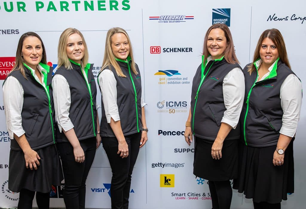 The ICMSA team at SportAccord 2019 on the Gold Coast
