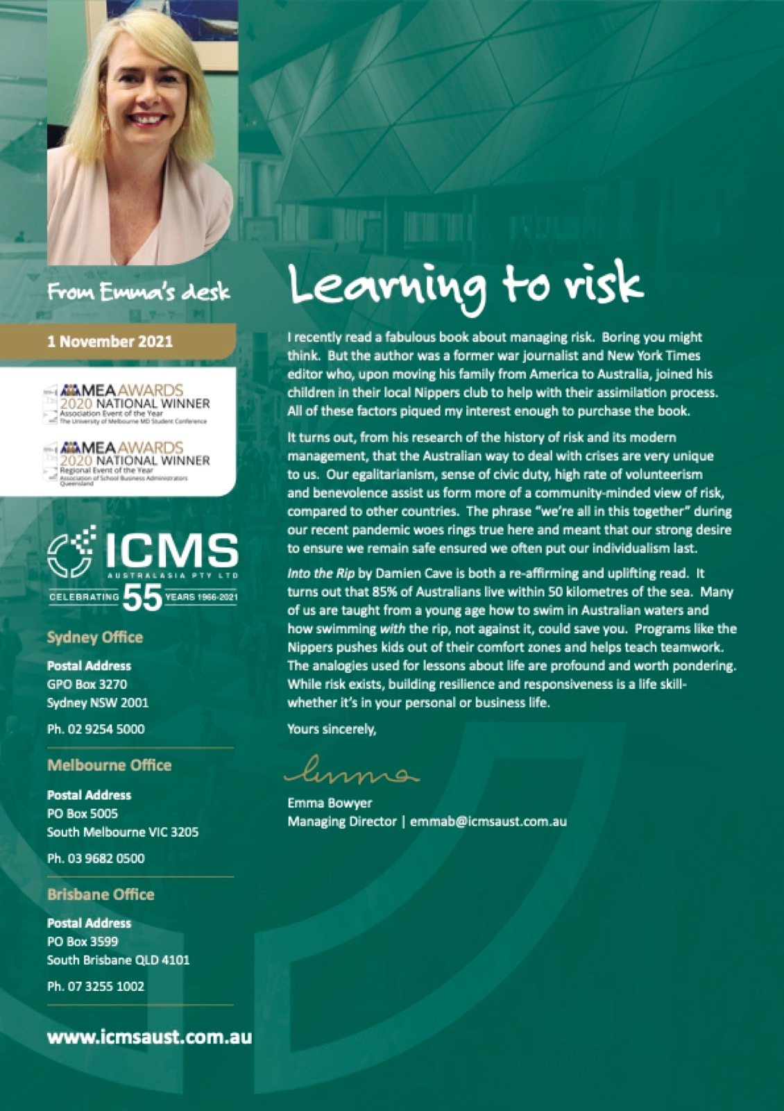 Cover of Learning to risk